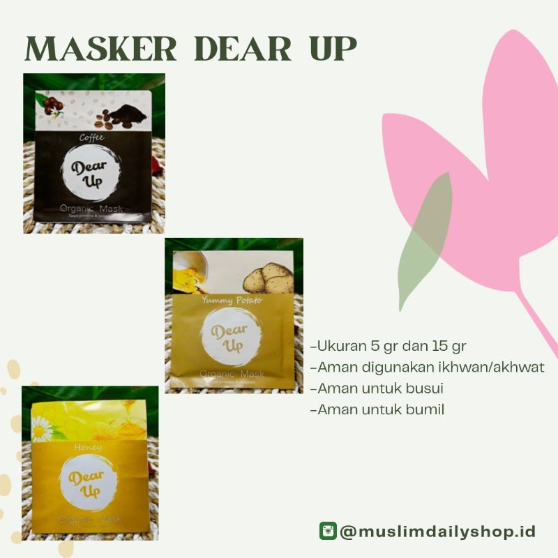 MASKER DEAR UP 15 gr