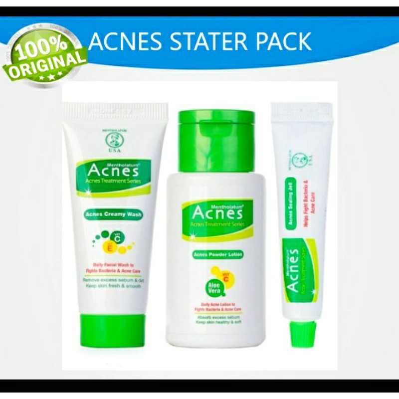 Acnes Starter Pack 3In1 Original