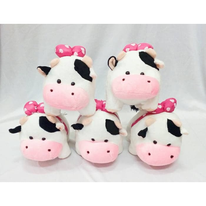 Boneka Sapi Mungil Lempar Wedding Cute
