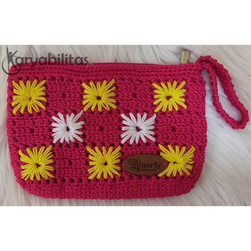 Dompet Spider Rajut