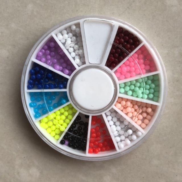 Bead nail art