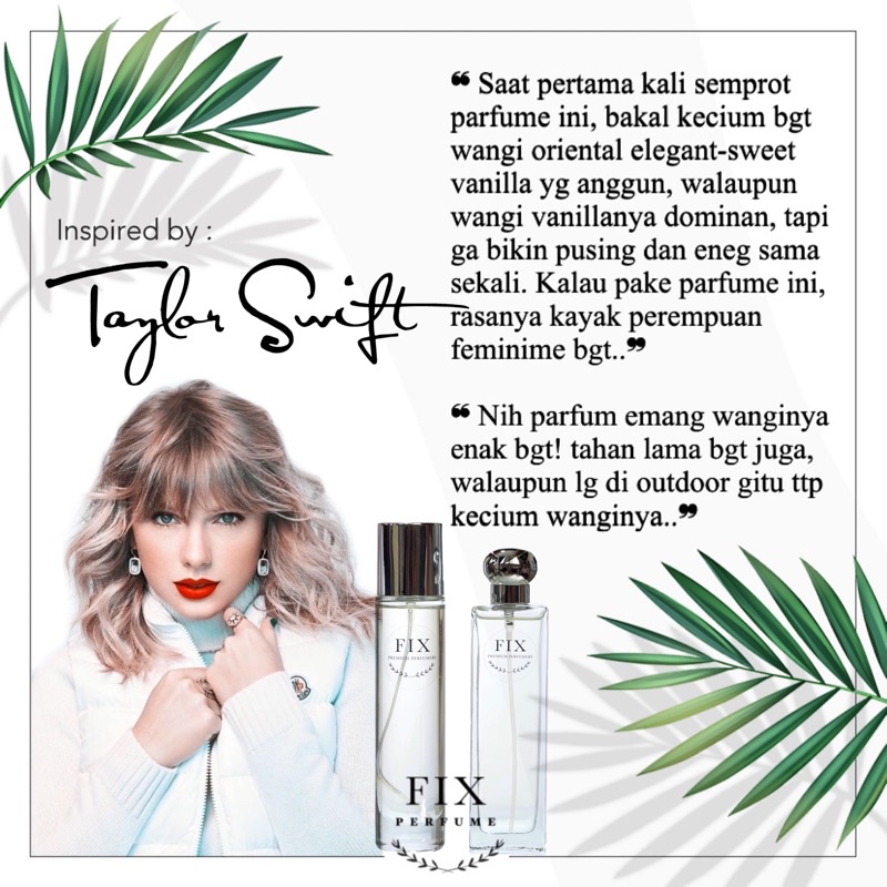 FIX PERFUME - TAYLOR SWIFT