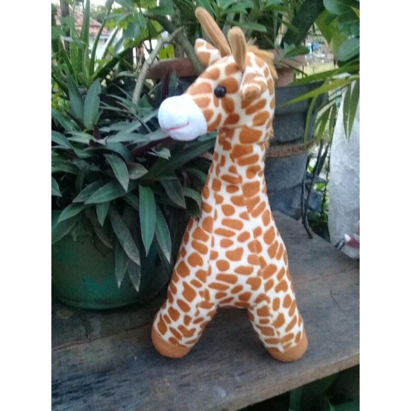 boneka jerapah ukuran s