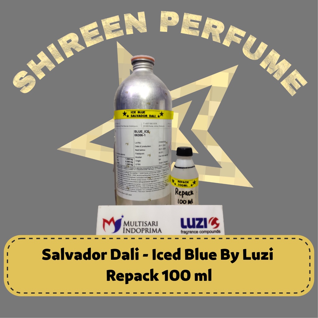 BLUE ICE By LUZI 100 ML REPACK
