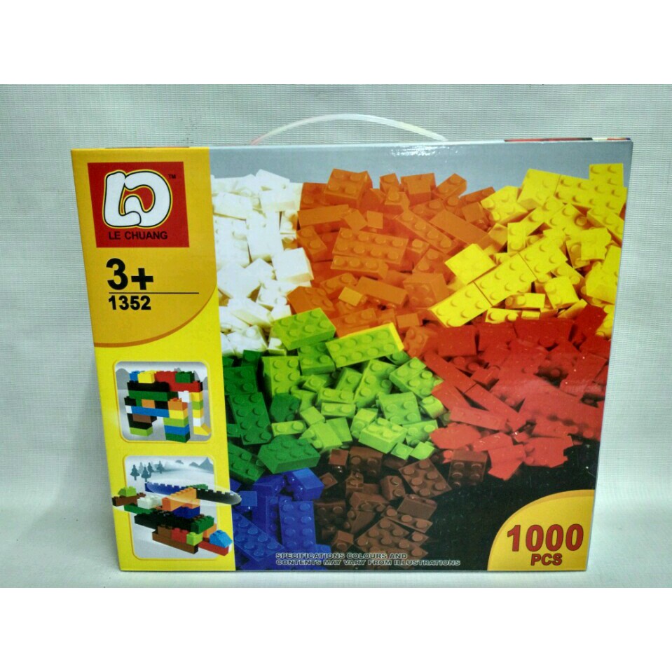 Mainan Bricks - Build Block 1000 Pcs  LE CHUANG