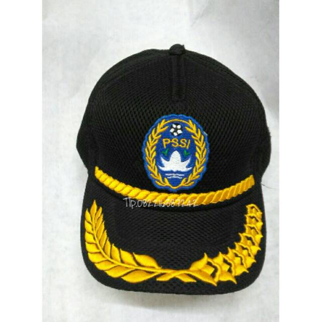 Topi PSSI Bahan jaring