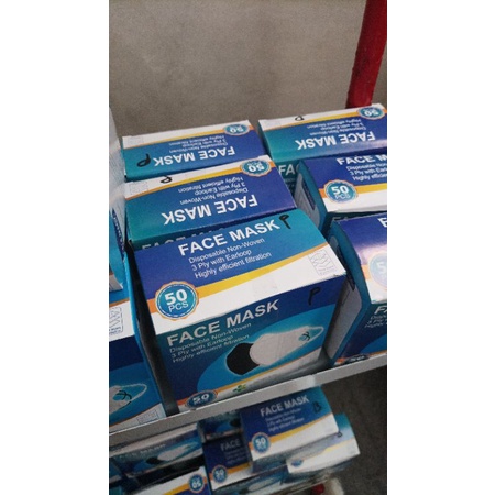 Masker Duckbill Hitam/ Putih