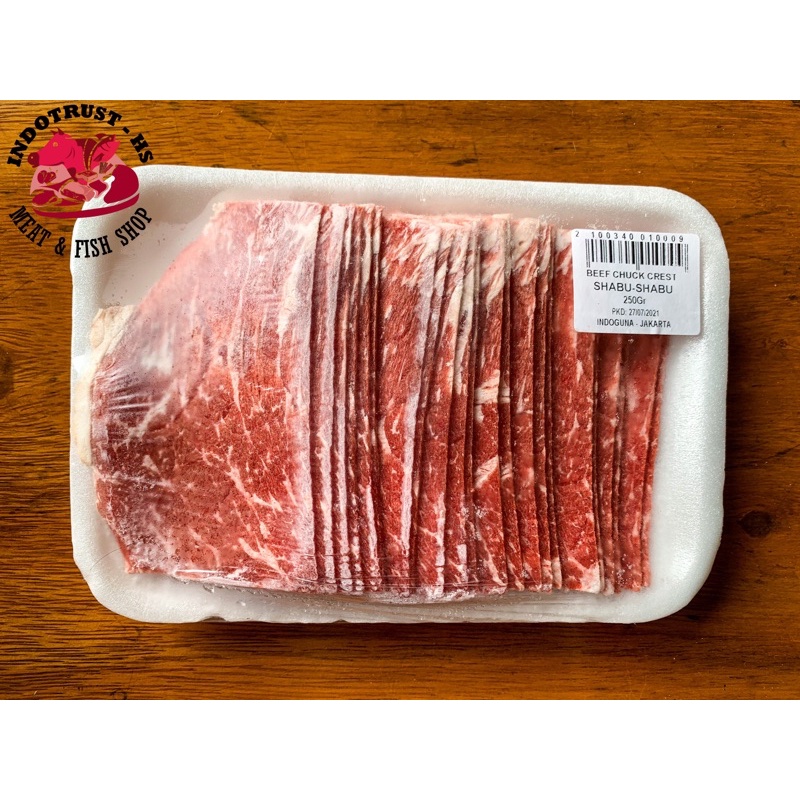 Beef Chuck Crest Shabu-Shabu