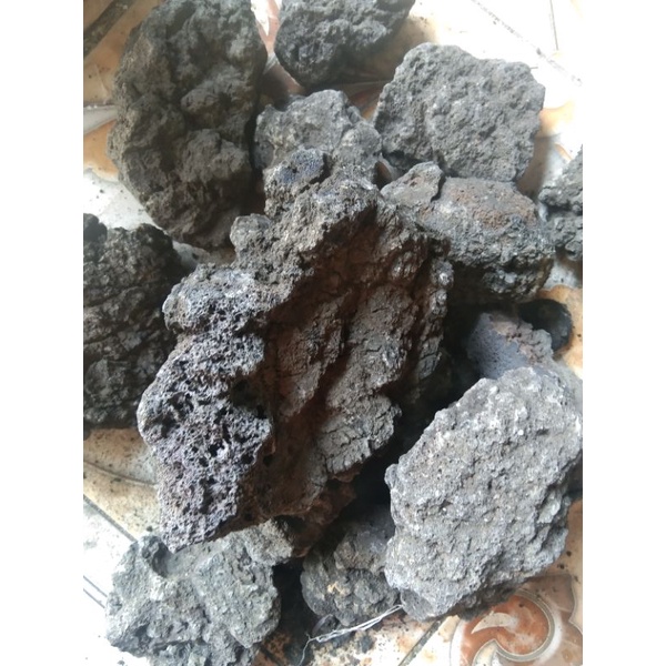 batu lavarock hitam perkilo