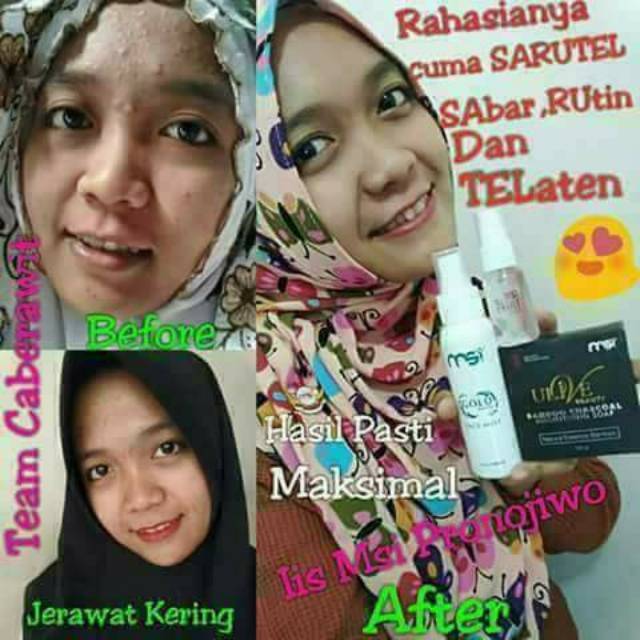 Face mist + sabun bambo