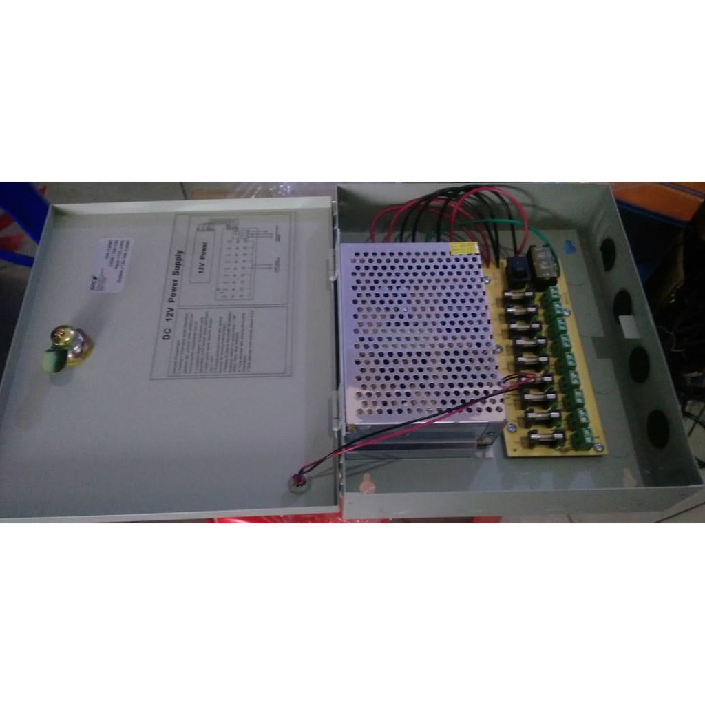 Power Supply Sikring 12v 10a