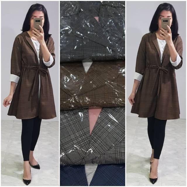 Long Blazer plus inner nyatu