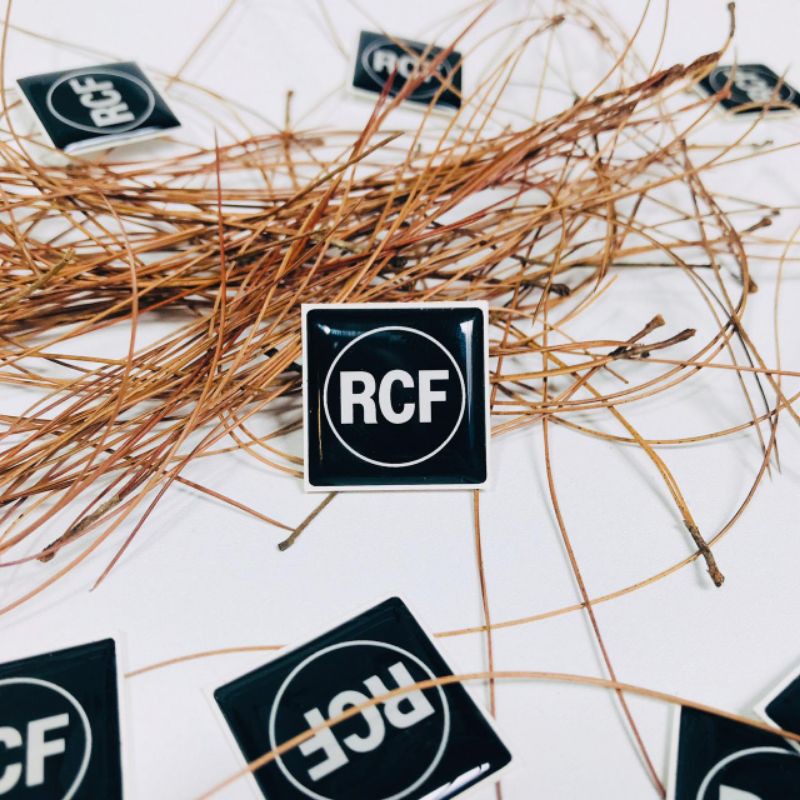 Stiker Timbul Mini RCF Kotak