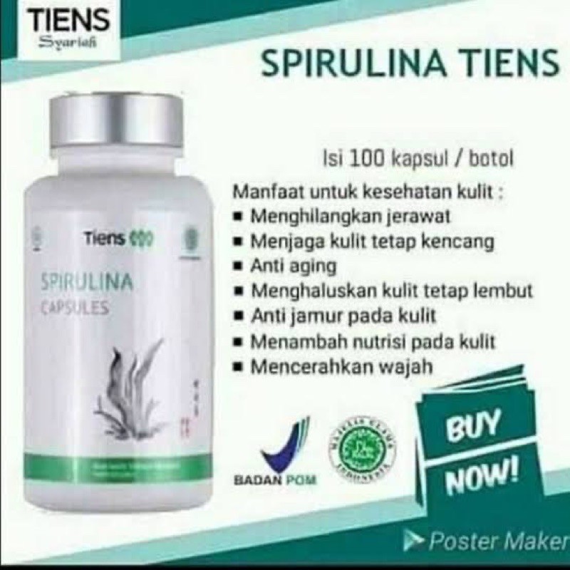 MASKER SPIRULINA