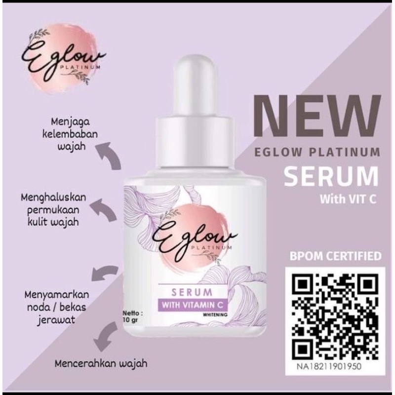 E GLOW PLATINUM SERUM