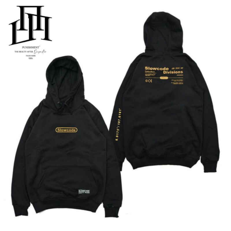 SWEATER HOODIE GAMBAR SLOW CODE