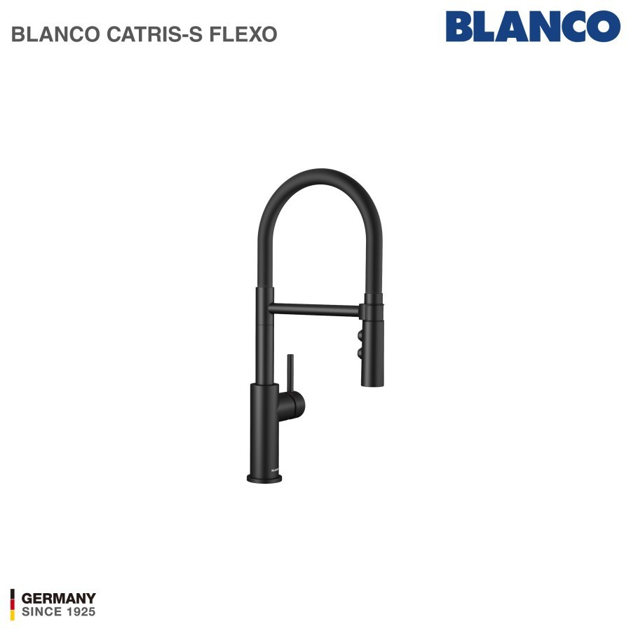 KRAN SINK BLANCO CATRIS-S FLEXO BLACK MATE