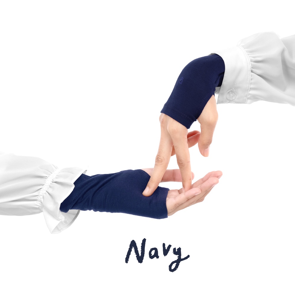 Handsock  Hasna By Jilbab Arfa Navy