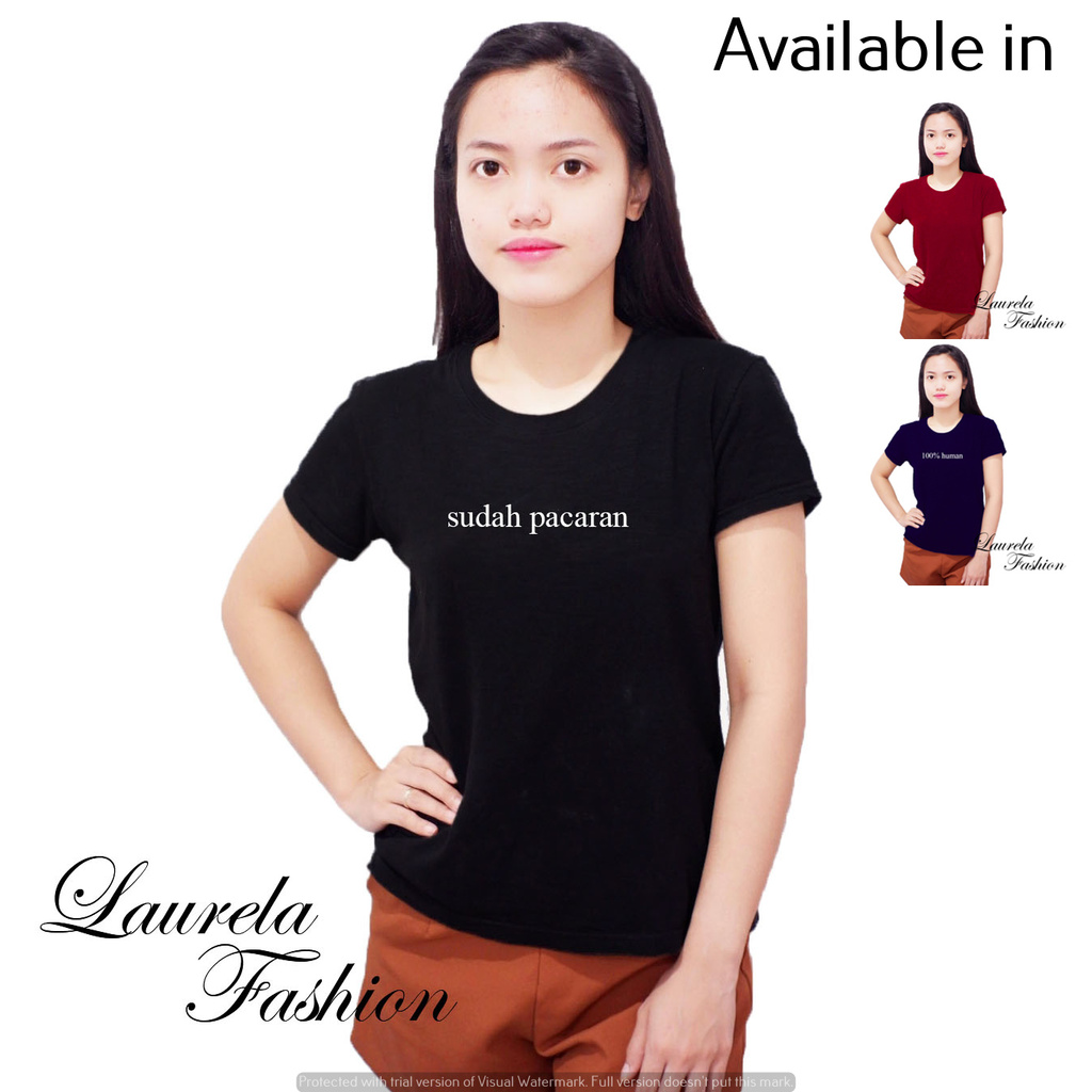 Kaos Cewe sudah pacaran