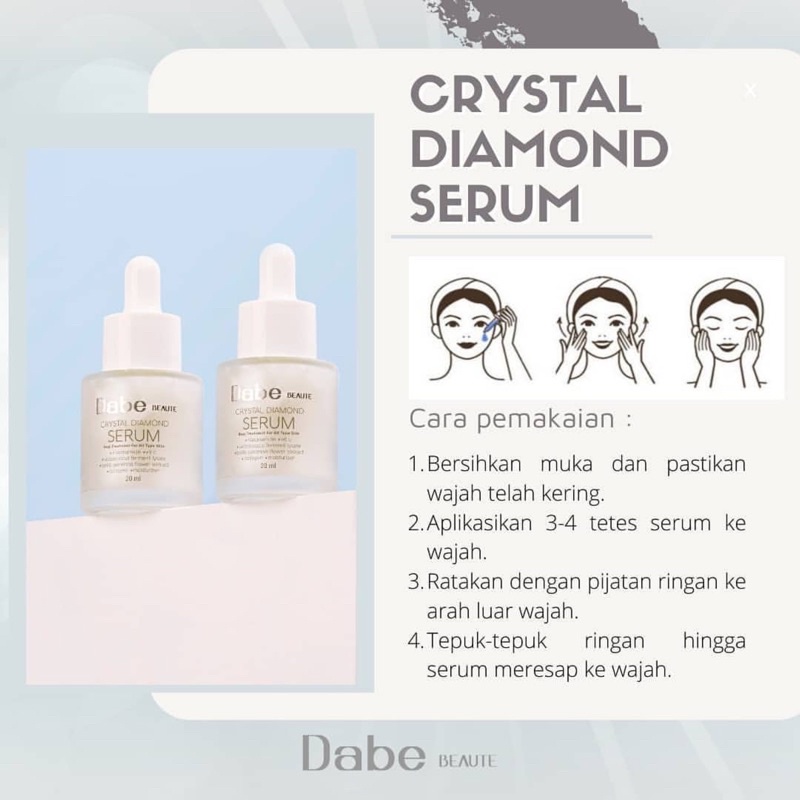 DABE BEAUTE CRYSTAL DIAMOND SERUM