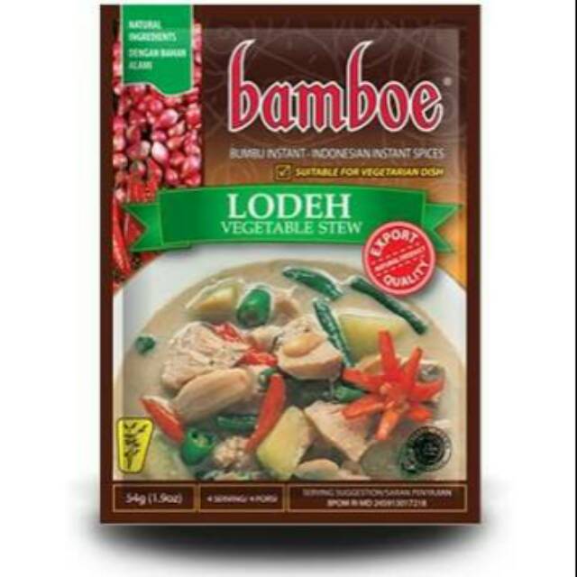 Bumbu Lodeh Bamboe