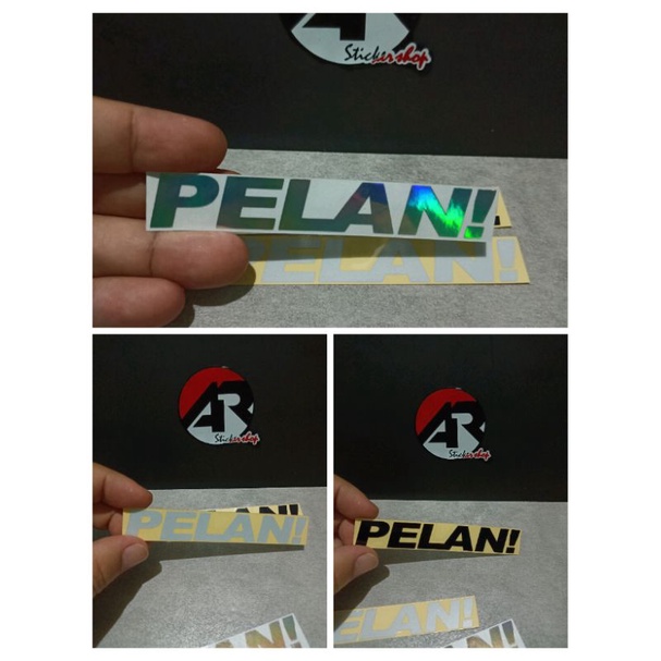 Sticker Pelan cutting