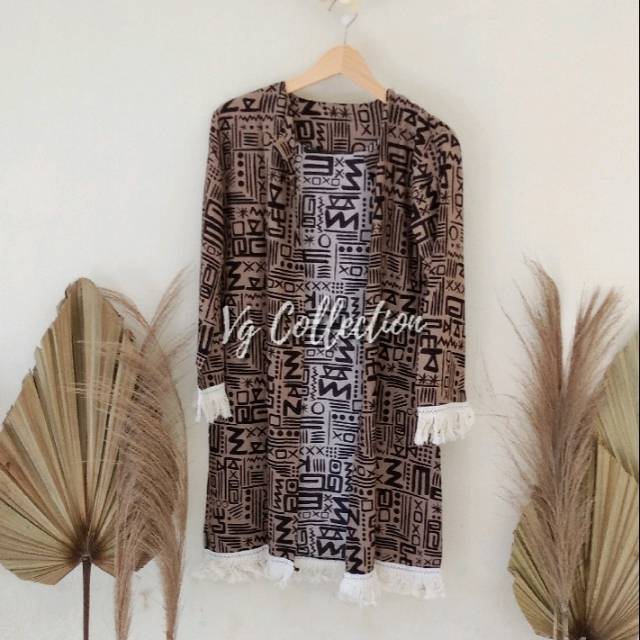 Long Cardi Etnik