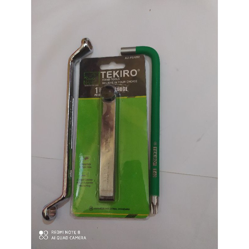 Satu set kunci L klep
