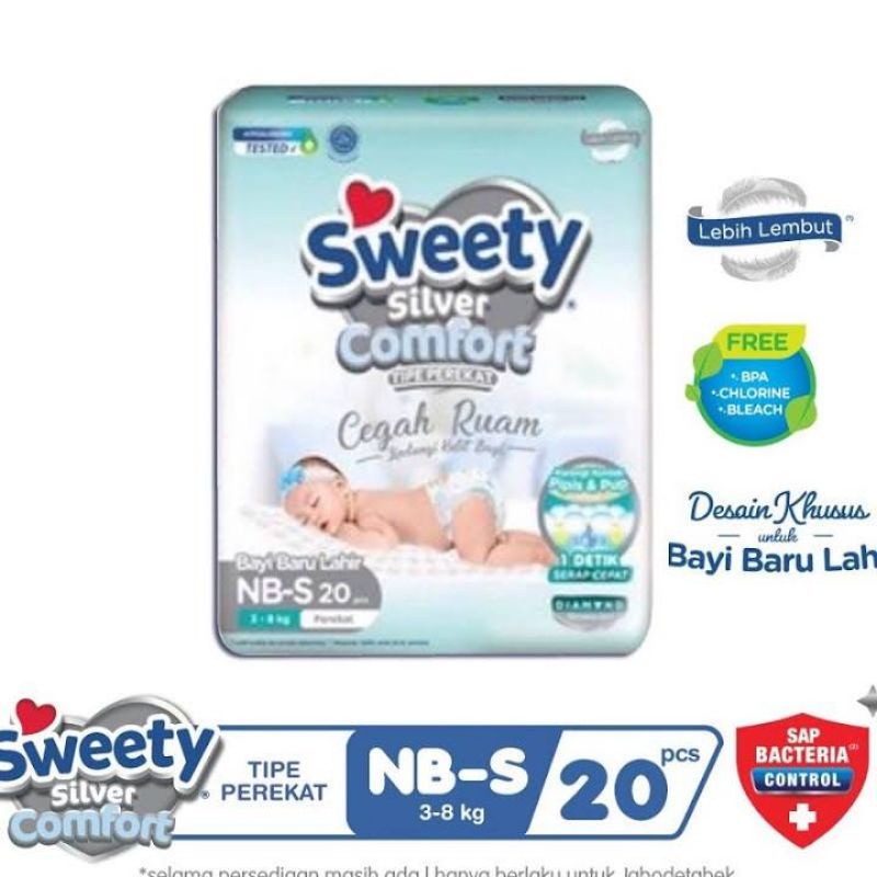 Sweety Silver Comfort NB-S 20