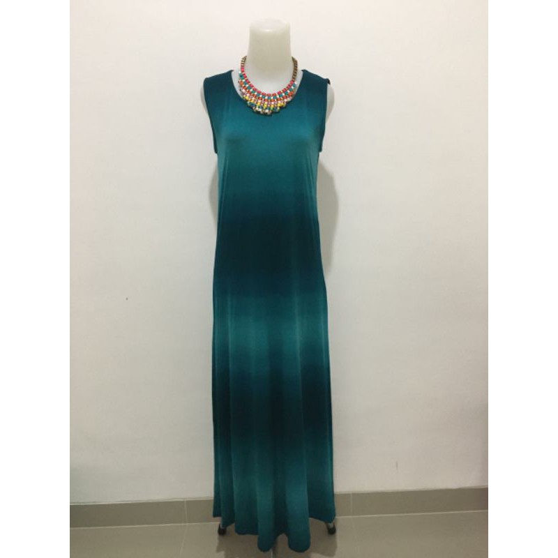 D07 Two Tone Maxi Dress