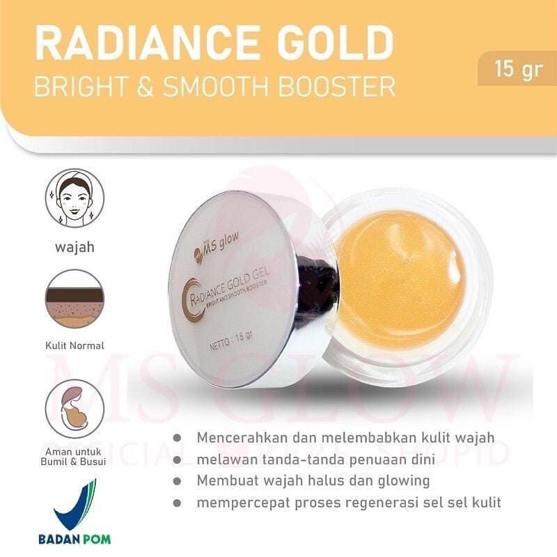 ms glow radiance gold