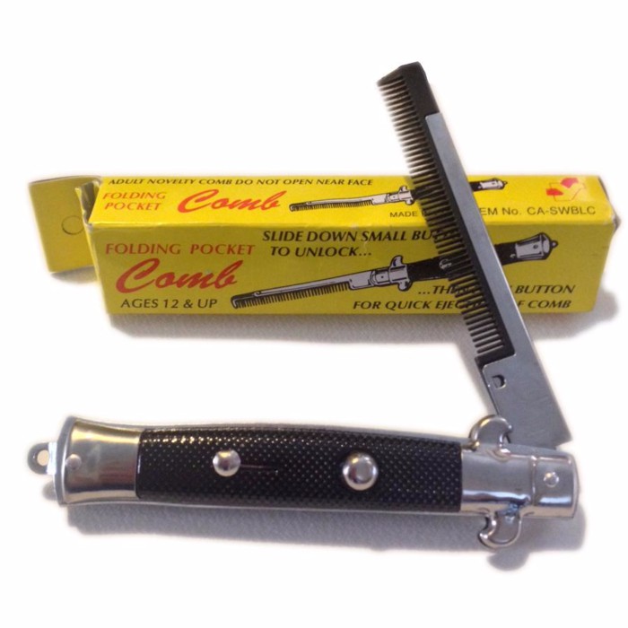 Switchblade Comb / Sisir Lipat
