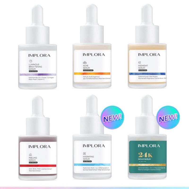 IMPLORA SERUM WAJAH/Face Serum BPOM