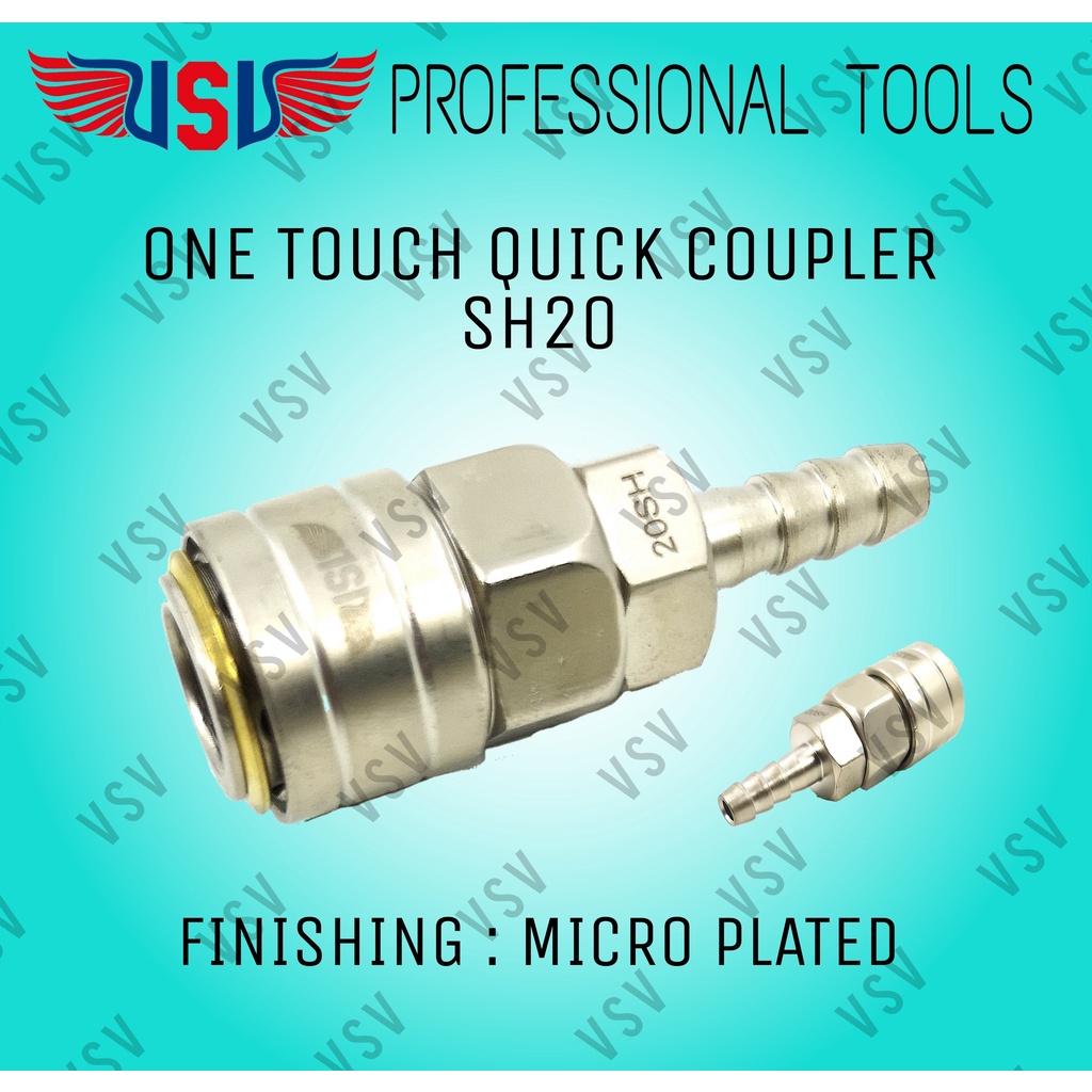 Promo Vsv Quick Coupler / One Touch Coupler Sh20