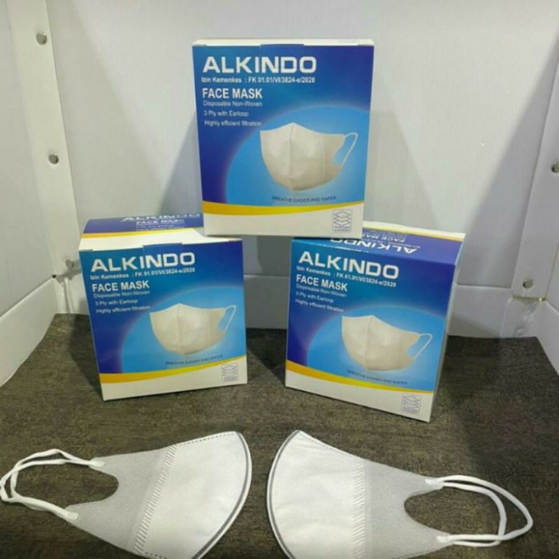 Ecer Masker Duckbill Putih