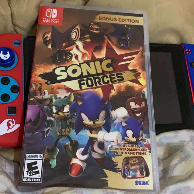 Game nintendo switch Sonic Forces Bonus Edition!