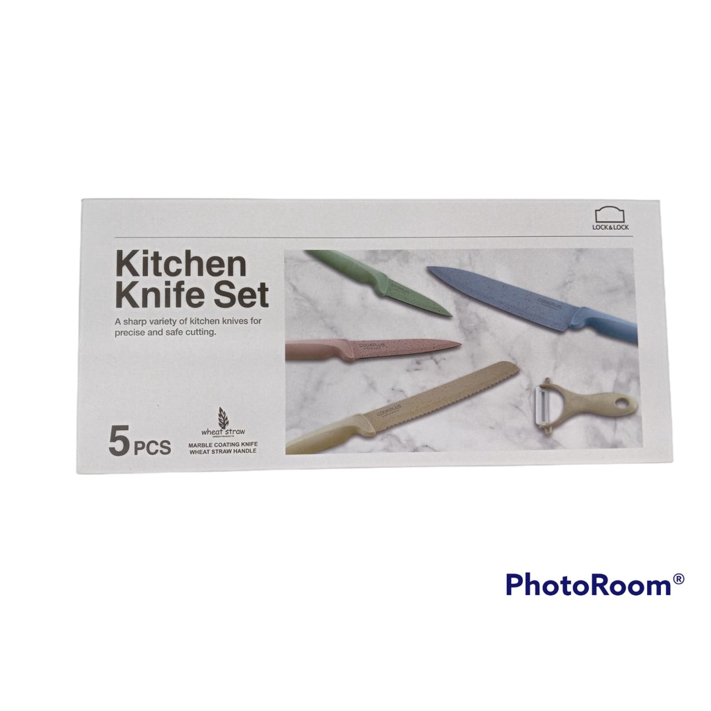 L&L Cookplus knife 5set ckk10285 rainbow || LOCK & LOCK