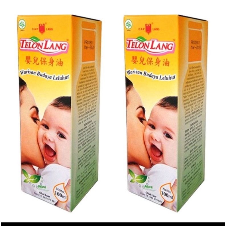 Cap Lang Minyak Telon Lang 100ml