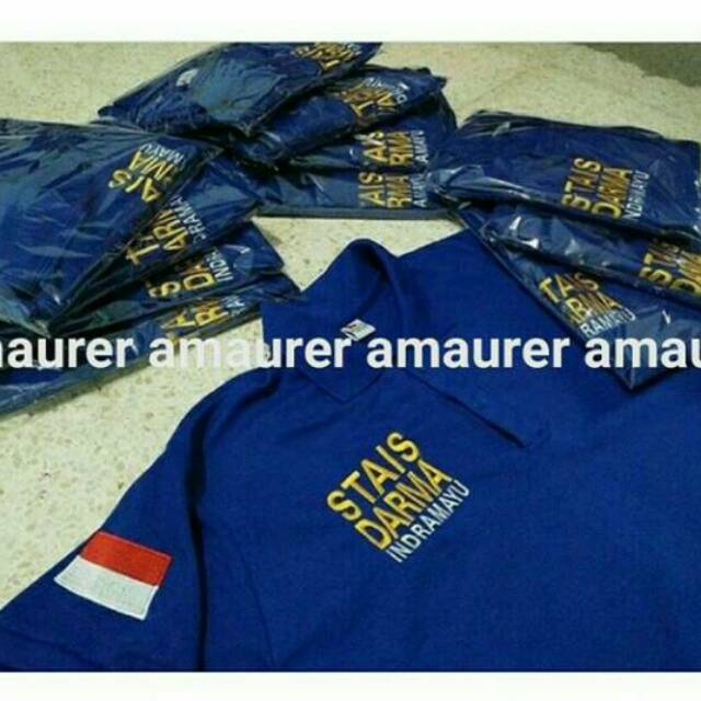 Kaos Polo Bordir