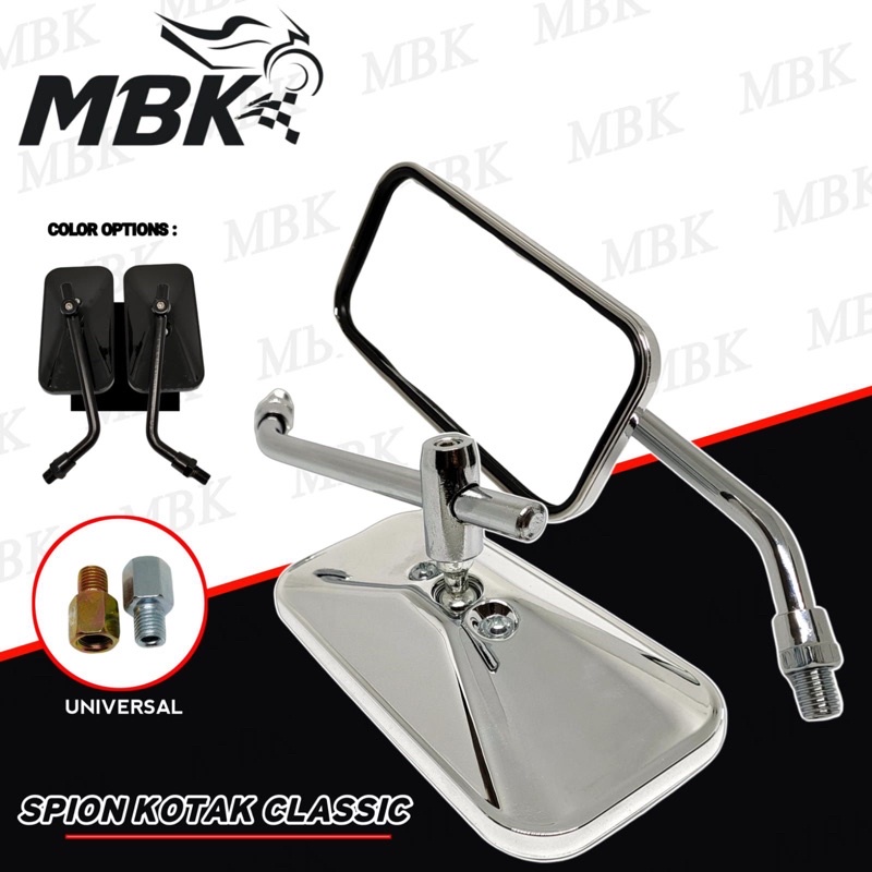 Spion kotak clasic crom universal