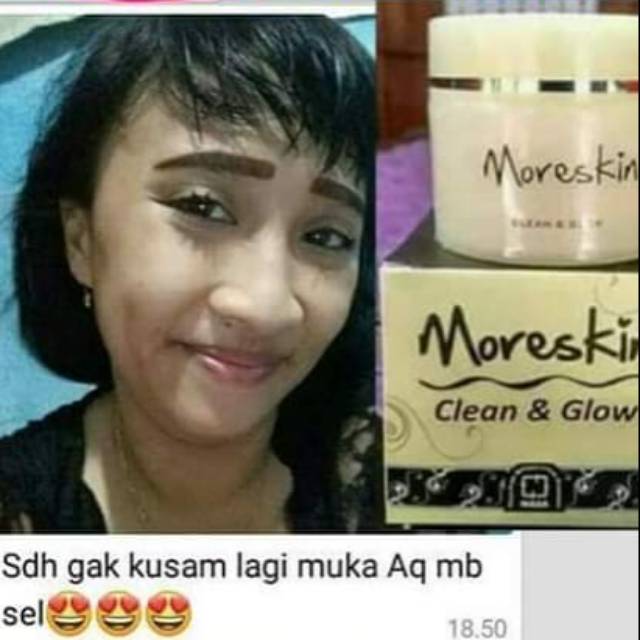 Moreskin clean n glow