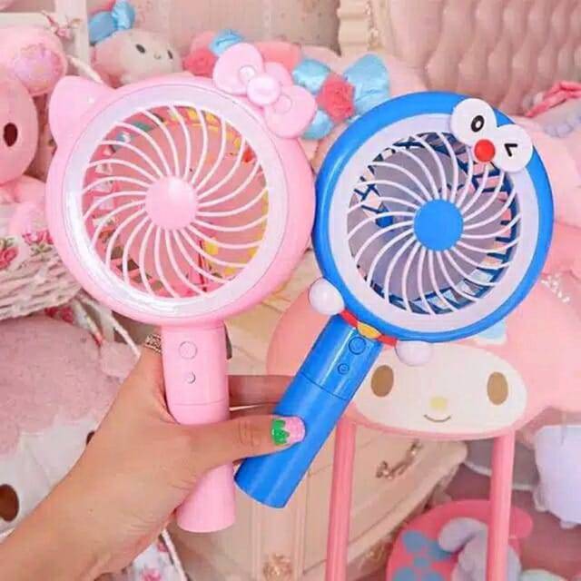 Mini fan hellokitty Doraemon