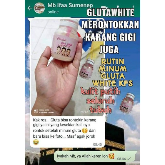 gluta white kfs
