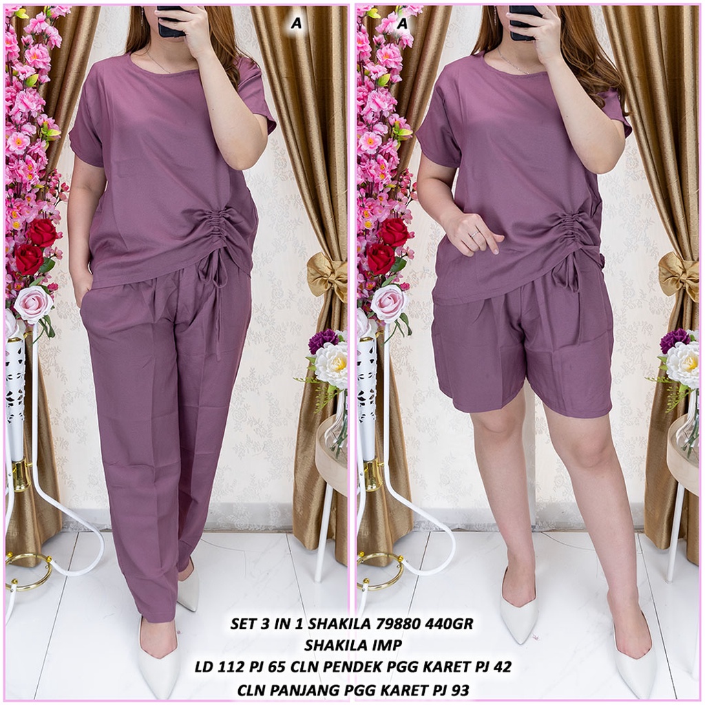 #SET 3 IN 1 SHAKILA 79880 aaa#