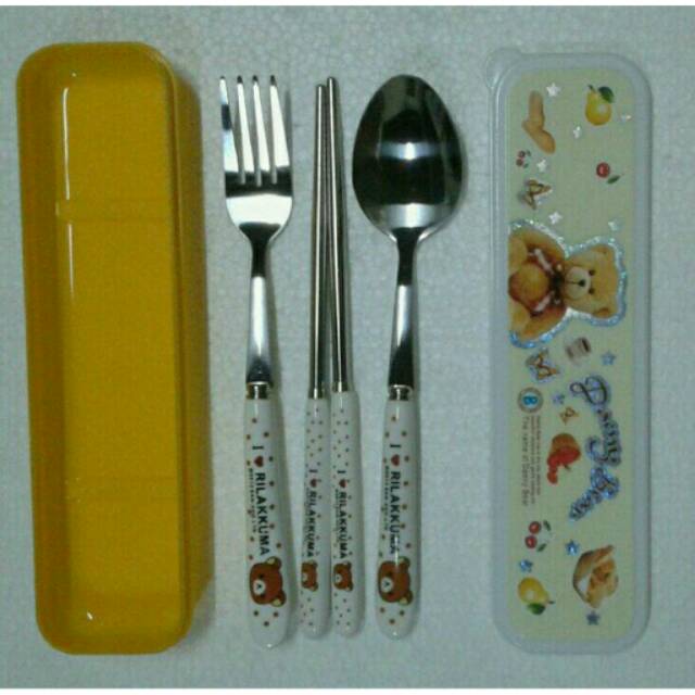 Sendok set karakter rilakuma