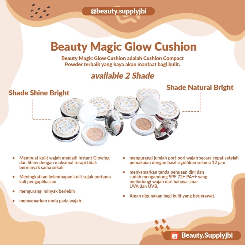 Beauty Magic Glow Cushion