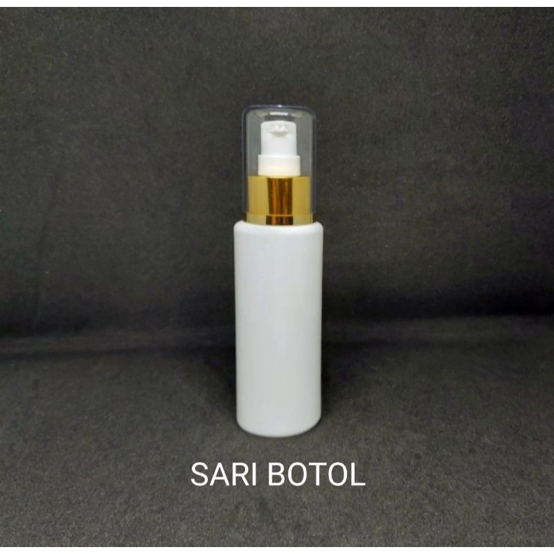 BOTOL TREATMENT PUMP 100ML RF PUTIH
