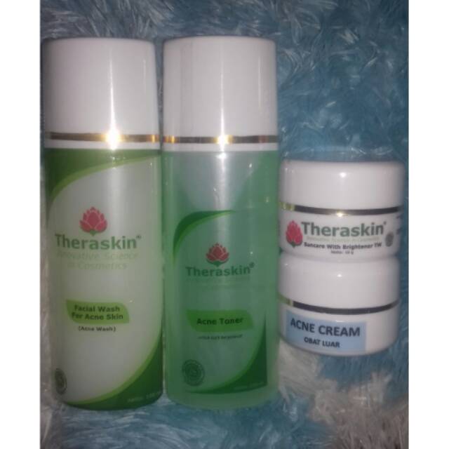 Theraskin paket acne/ jerawat