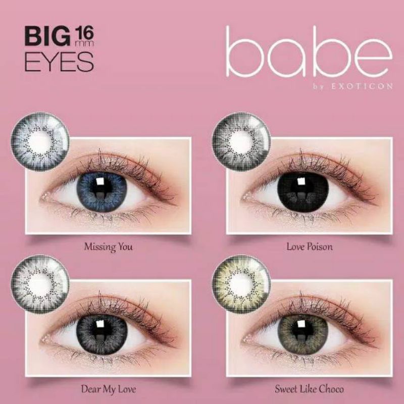 ❤JS99❤ SOFTLENS BABE DM 16mm