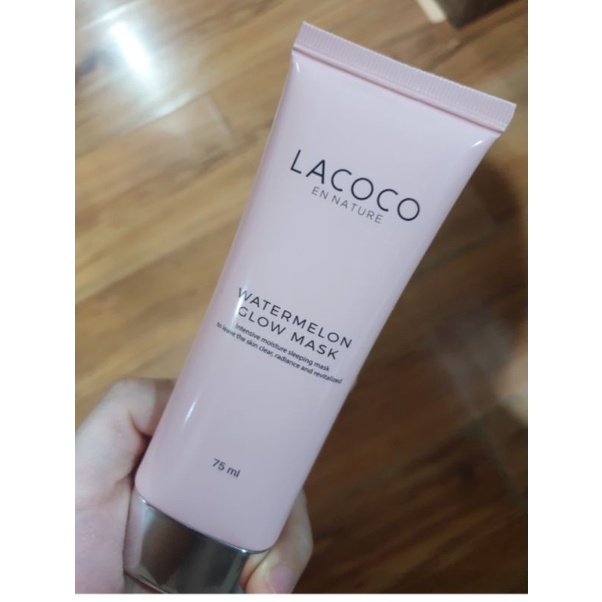 lacoco watermelon glow mask 75ml